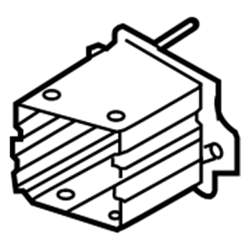 Hyundai 86641-G7000 Rear Bumper Stay Left Hand 86641-G7000 Hyundai Rear Bumper Stay Left Hand Illustration 1 of 1