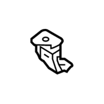 Hyundai 86634-G7000 Bracket-Rear Beam Upper Mounting,RH 86634-G7000 Hyundai Bracket-Rear Beam Upper Mounting,RH Illustration 1 of 1