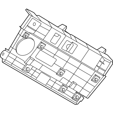 Hyundai 84740-R6000 PANEL ASSY-CENTER FACIA 84740-R6000 Hyundai PANEL ASSY-CENTER FACIA Illustration 1 of 1