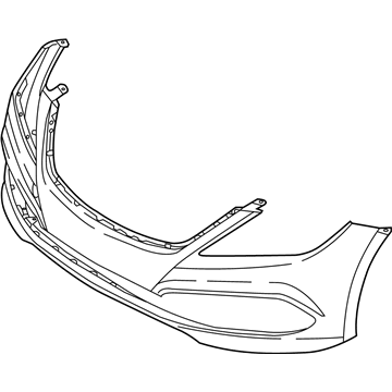 2016 Hyundai Azera Bumper - 86511-3V500