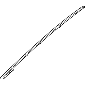 Hyundai 86147-L1500 BRACKET-W/S MLDG MTG,RH 86147-L1500 Hyundai BRACKET-W/S MLDG MTG,RH Illustration 1 of 1
