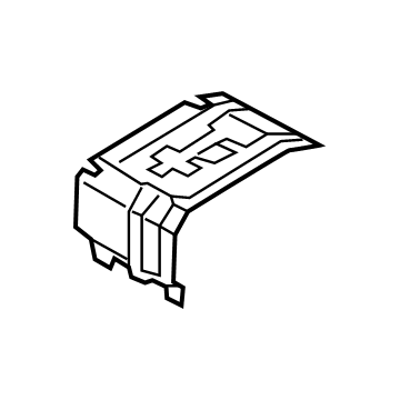 Hyundai 37591-G2100 Panel Assembly-High Voltage Cover 37591-G2100 Hyundai Panel Assembly-High Voltage Cover Illustration 1 of 1