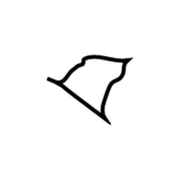 Hyundai 88260-F3000-YJC Right Front Cushion Covering 88260-F3000-YJC Hyundai Right Front Cushion Covering Illustration 1 of 1