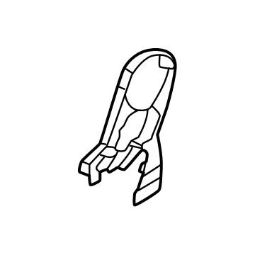 Hyundai 89295-R6010-NNB COVER-2ND CUSH OTR I/S,RH 89295-R6010-NNB Hyundai COVER-2ND CUSH OTR I/S,RH Illustration 1 of 1