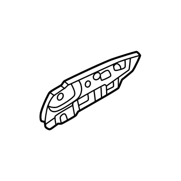 Hyundai 89671-R6310 HOUSING-RECLINER RH 89671-R6310 Hyundai HOUSING-RECLINER RH Illustration 1 of 1