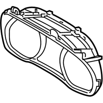 94370-G3000 Hyundai Window Plate Illustration 1 of 1