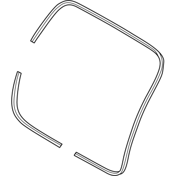Hyundai 81761-N9200 W/STRIP-Tail Gate OPNG 81761-N9200 Hyundai W/STRIP-Tail Gate OPNG Illustration 1 of 1
