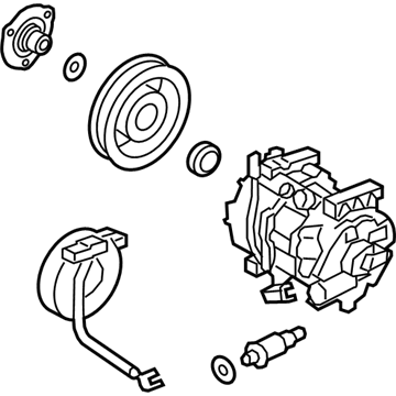 97701-J3090 Hyundai Compressor Assembly Illustration 1 of 1