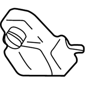 Hyundai 28191-38001 Resonator Assembly 28191-38001 Hyundai Resonator Assembly Illustration 1 of 1