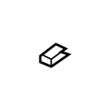 Hyundai 84629-J0000 Pad-Antinoise 84629-J0000 Hyundai Pad-Antinoise Illustration 1 of 1