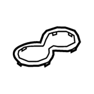 Hyundai 84622-J0200-4X Decoration-Ring Console 84622-J0200-4X Hyundai Decoration-Ring Console Illustration 1 of 1