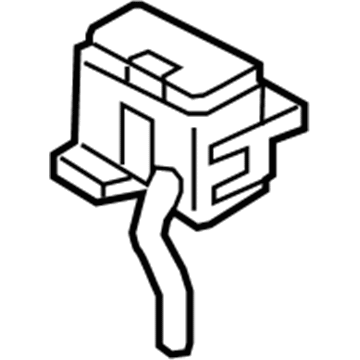 84653-B1100 Hyundai Cover Shift Lock Release Illustration 1 of 1
