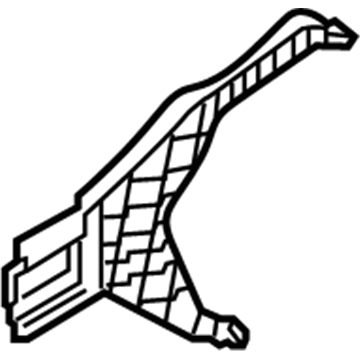 83494-G3000 Hyundai Retainer-Rear Door Latch RH Illustration 1 of 1