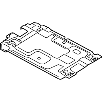 Hyundai 37593-G2610 Panel Assembly-High Voltage Cover 37593-G2610 Hyundai Panel Assembly-High Voltage Cover Illustration 1 of 1