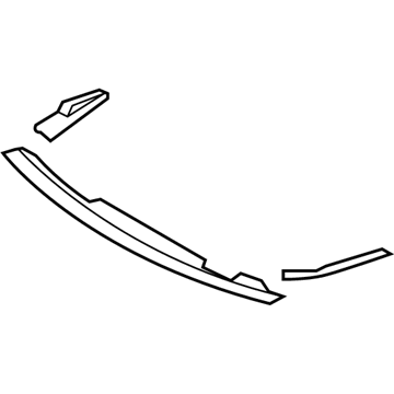 86690-0A510 Hyundai Cover Assembly-Rear Bumper Under Illustration 1 of 1