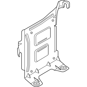 Hyundai 96370-BE100 EXTERNAL AMP ASSY 96370-BE100 Hyundai EXTERNAL AMP ASSY Illustration 1 of 1