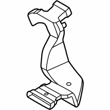 Hyundai 97020-R6000 DUCT ASSY-REAR A/VENT,NO.2 97020-R6000 Hyundai DUCT ASSY-REAR A/VENT,NO.2 Illustration 1 of 1