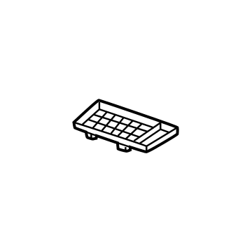 Hyundai 97383-R6000-NNB NOZZLE ASSY-SIDE DEFROSTER,LH 97383-R6000-NNB Hyundai NOZZLE ASSY-SIDE DEFROSTER,LH Illustration 1 of 1