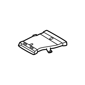 97375-R6000 Hyundai DUCT-REAR HEATING RR,RH Illustration 1 of 1