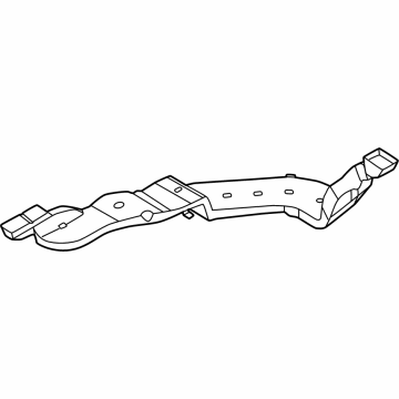 97360-R6000 Hyundai Rear Heating Duct Left Hand Illustration 1 of 1