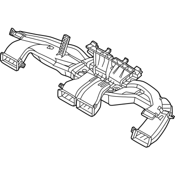 Hyundai 97470-R6000 CONNECTOR ASSY-HEATER TO AIR V 97470-R6000 Hyundai CONNECTOR ASSY-HEATER TO AIR V Illustration 1 of 1