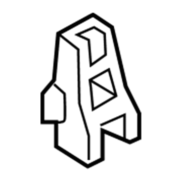 86621-4R000 Hyundai Absorber-Rear Bumper Energy,LH Illustration 1 of 1