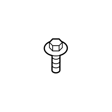 11281-06256-B Hyundai Bolt-Washer Assembly Illustration 1 of 1