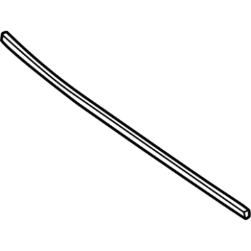 Hyundai 87217-R6000 PAD 5-REAR SPOILER 87217-R6000 Hyundai PAD 5-REAR SPOILER Illustration 1 of 1