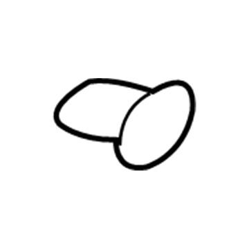 Hyundai 82743-39000-LK Cap-Door Armrest Rear,RH 82743-39000-LK Hyundai Cap-Door Armrest Rear,RH Illustration 1 of 1