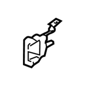 Hyundai 82484-2M000 Retainer-Front Door Latch LH 82484-2M000 Hyundai Retainer-Front Door Latch LH Illustration 1 of 1