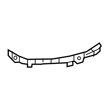 86553-F3000 Hyundai Bracket-Front Bumper Mounting,LH Illustration 1 of 1