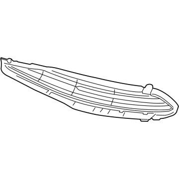 86561-D2600 Hyundai Grille-Front Bumper Side,Lh Illustration 1 of 1