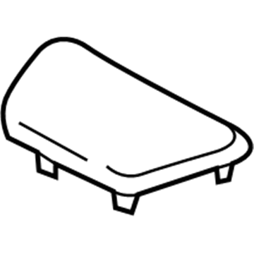 84715-G7100-T9Y Hyundai Center Speaker Grille Assembly Illustration 1 of 1