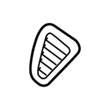 97383-G2000-YGE Hyundai Side Defroster Nozzle Assembly Left Hand Illustration 1 of 1