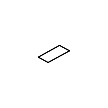 86395-BE000 Hyundai Pad-Antinoise Illustration 1 of 1