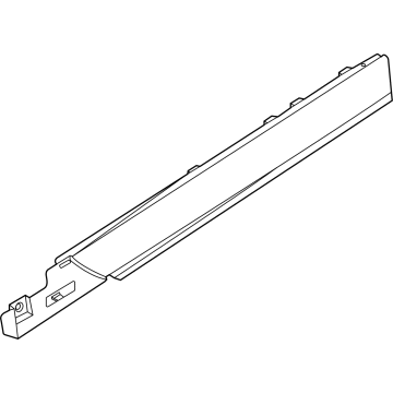 Hyundai 923A7-T6000 GARNISH-Fender Side UPR,LH 923A7-T6000 Hyundai GARNISH-Fender Side UPR,LH Illustration 1 of 1