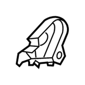 Hyundai 88192-H9000-WK Shield Cover-Front Seat Inner,LH 88192-H9000-WK Hyundai Shield Cover-Front Seat Inner,LH Illustration 1 of 1