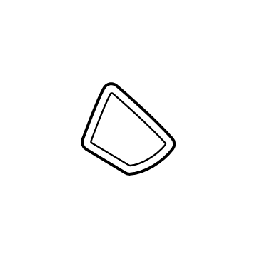 Hyundai 866V2-BE000 PAD-REAR BUMPER,RH 866V2-BE000 Hyundai PAD-REAR BUMPER,RH Illustration 1 of 1