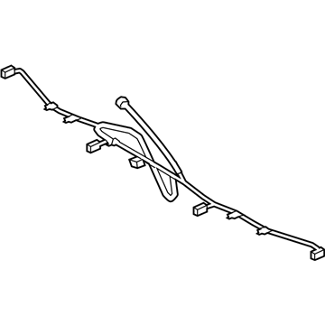 91880-A5033 Hyundai Wiring Harness-Rear Bumper Illustration 1 of 1