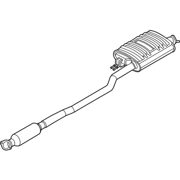 2024 Hyundai Santa Cruz Muffler - 28650-K5580