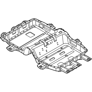 375P1-P0600 Genuine Hyundai PANEL ASSY-BATTERY PACK LWR CA
