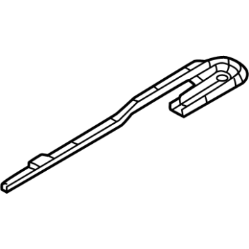 Hyundai 89518-R6310-NNB COVER-RAIL INR LH 89518-R6310-NNB Hyundai COVER-RAIL INR LH Illustration 1 of 1