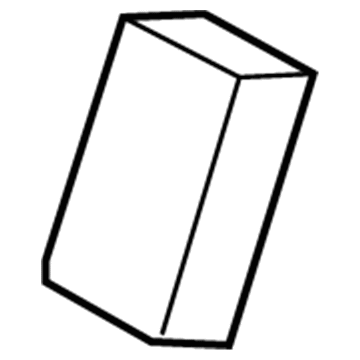 Hyundai 89900-1E200-QFM Rear Seat Back Armrest Assembly 89900-1E200-QFM Hyundai Rear Seat Back Armrest Assembly Illustration 1 of 1