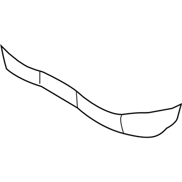 89100-1E100-QFM Hyundai Rear Seat Cushion Assembly Illustration 1 of 1