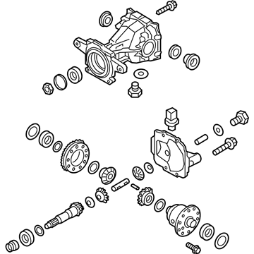 Hyundai Santa Fe Differential - 53000-3B516