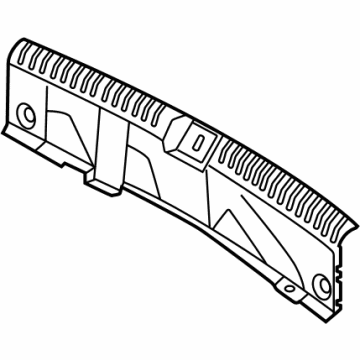 Hyundai 85770-L1000-NNB Trim Assembly-RR Transverse 85770-L1000-NNB Hyundai Trim Assembly-RR Transverse Illustration 1 of 1