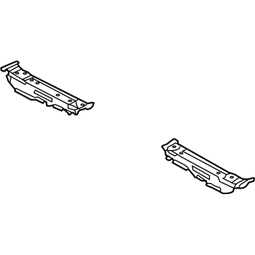 65151-B1000 Hyundai Member Assembly-Front Seat Cross Front,L Illustration 1 of 1