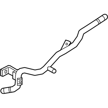 25457-2E270 Hyundai Heater Pipe Illustration 1 of 1