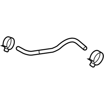 Hyundai 25450-G2700 Hose & Clamp Assembly 25450-G2700 Hyundai Hose & Clamp Assembly Illustration 1 of 1
