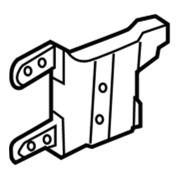 81397-2E000 Hyundai Retainer-Front Door Latch LH Illustration 1 of 1